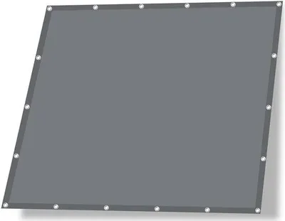 Zdjęcie produktu dla Wodoodporna osłona przeciwsłoneczna 3x3 m, ciemnoszara