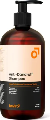 Produktbild von BEVIRO Natürliches Anti-Schuppen-Shampoo 500 ml