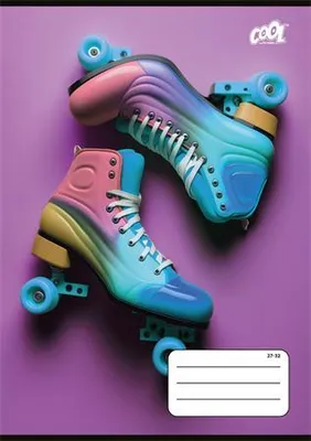 Produktbild von Notizbuch "Pop Stars", 27-32, gemischte Motive, A5, quadratisch, 32 Blatt, COOL BY VICTORIA