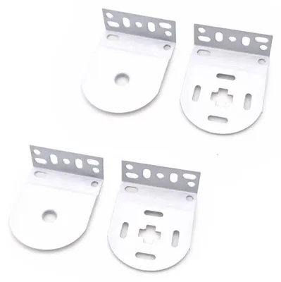 Rollo-Verbindungsbügel 32 mm, 2 Sets, weiß, Metall, Ersatzteile