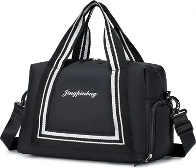 Produktbild von 40x20x25 Handgepäck Tasche für Flugzeug - Wasserdichte Oxford Reisetasche - Faltbare kleine Handgepäck 20L für Damen und Herren