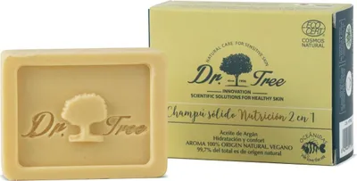 Immagine prodotto di Dr Tree 2 in 1 shampoo solido nutriente 75 g