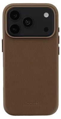 Immagine prodotto di Custodia posteriore in pelle MagSafe per Apple iPhone 18 Pro Max / 17 Pro Max - Marrone caffè