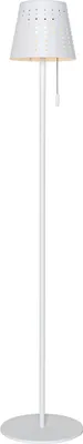 Produktbild von QAZQA - Design AußenStehleuchte I Stehlampe I Standleuchte I Lampe I Leuchte weiß inkl. LED 3-stufig dimmbar auf Solar - Ferre Dimmer I Dimmbar I Außenbeleuchtung - Stahl Länglich - I (nicht austausch
