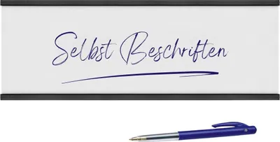 Produktbild von CombiCraft Magnetische Etikettenhalter 140x50 mm- Set von 10 Stück