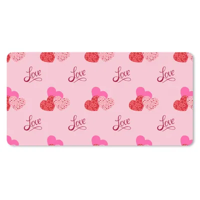 Produktbild von MuchoWow® Schreibtischunterlage Liebe - Design - Liebesgeschenk 80x40 cm - XXL Mauspad - Gaming Mauspad