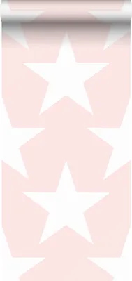 Immagine prodotto di Sanders & Sanders carta da parati stelle rosa chiaro 53 cm x 10.05 m