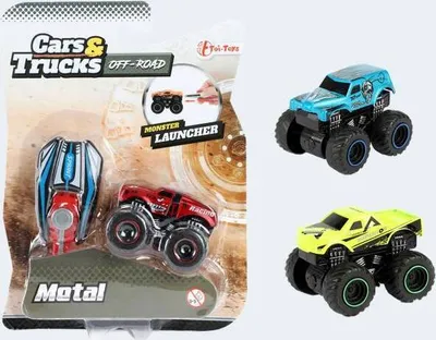 Produktbild von Vehicool Cars & Trucks Afschiet Mini Monster Truck