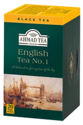 Zdjęcie produktu dla English Tea No.1 Ahmad Tea 20 torebek aluminiowych