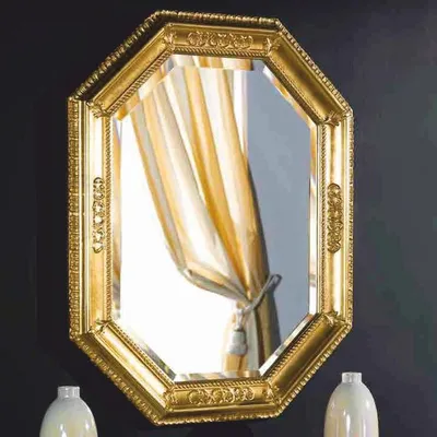 Produktbild von Casa Padrino Luxus Barock Spiegel Gold H. 85 cm - Barock Möbel -  Italy