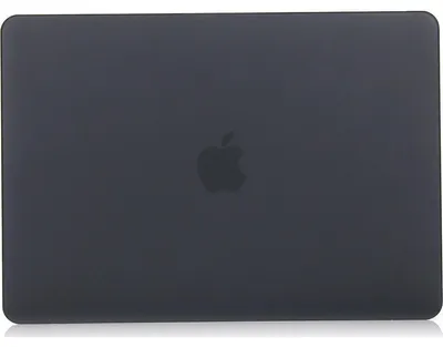 Produktbild von Mobigear Schutzhülle für MacBook 12 Zoll (2015-2017), Hartschalenhülle, MacBook Case - Schwarz - Modell A1534