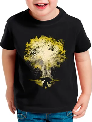 Produktbild von BaumwolleCloud Erdtree Kinder T-Shirt limgrave gelmir farum rpg open-world