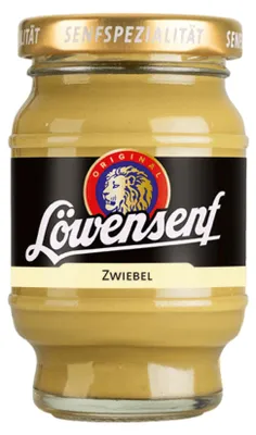 Produktbild von Löwensenf Senfspezialität Zwiebel Tönnchen - 100ml