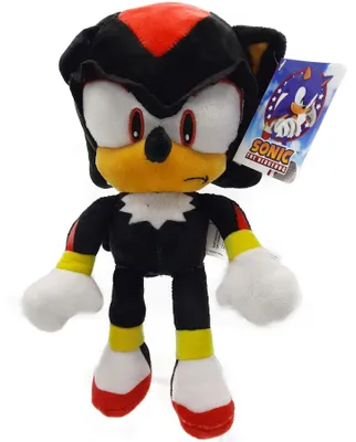 Image de Peluche en forme de hérisson, noire, 30 cm, idéale pour les amateurs