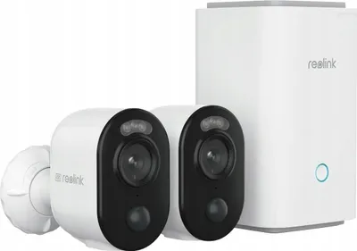Immagine prodotto di Reolink Home Hub Kit valvontajärjestelmä, Home Hub + 2 x Argus 3 Ultra