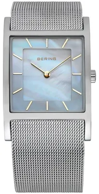 Produktbild von Bering Damen Uhr Armbanduhr Slim Classic - 10426-010-S Meshband