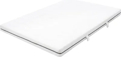 Produktbild von ESSENCE SLEEP COMFORT 7 Zonen Komfortschaummatratze - 140 x 200 x 14 cm - Härtegrad 3 (H3) - mit Griffen, atmungsaktiv, Baumwoll-Jersey Bezug
