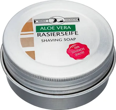 Produktbild von Golddachs Rasierseife Aluminium-Dose ALOE VERA