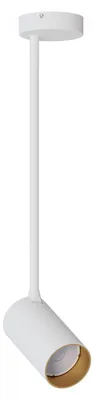 Produktbild von Deckenlampe Weiß verstellbar GU10 Metall Modern Deckenleuchte