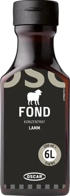 Produktbild von Oscar Lammfond Konzentrat eignet sich für Suppen und Soßen 200ml