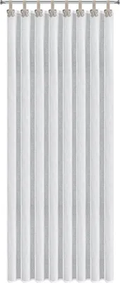 Zdjęcie produktu dla Eurofirany 463462, Przezroczysty, Wielobarwny, Wzór, Poliester, Pętla, 70 g/m²