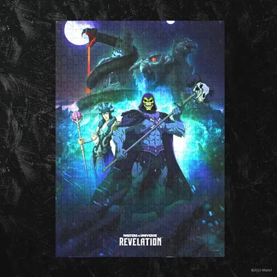 Productafbeelding van Masters of the Universe: Revelation™ Puzzel: Skeletor™ en Evil-Lyn™ (1000 stukjes)