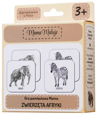 Obrázek produktu pro Hra African Animals Memo