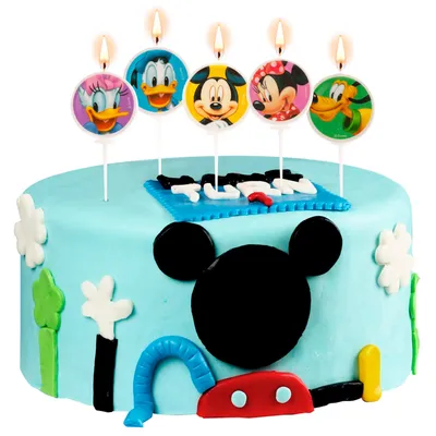 Produktbild von Mickey Kuchenkerzen 3cm 5St
