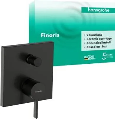 Obrázek produktu pro hansgrohe Finoris podomítková jednopáková vanová baterie, 76415340
