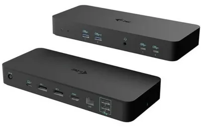 Produktbild von I-TEC USB-C Intelligent Triple Display Docking Station 1xHDMI 2xDP 1xGLAN 2xUSB-C Gen2