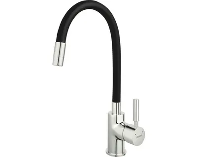Produktbild von Spültischbatterie Ferro schwarz chrom 70710,0C
