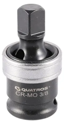Immagine prodotto di Adattatore bussola a impatto ,esagonale, per avvitatore, con snodo cardanico, 3/8" Quatros