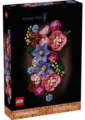 Zdjęcie produktu dla LEGO® Botanicals 11503 Kwiatowa dekoracja ścienna
