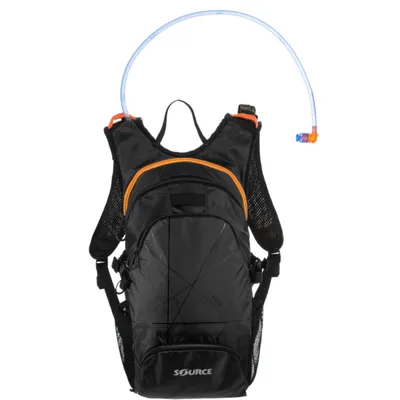 Produktbild von Source Trinkrucksack Fuse 3 + 9 Liter Rucksack - Schwarz- FluorOrange