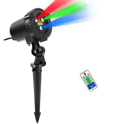 Obrázek produktu pro LED projektor Vánoce venkovní vnitřní IP65 vodotěsný Vánoční dekorace osvětlení party dekorace reflektor projekční lampa zahradní projektor dálkové ovládání