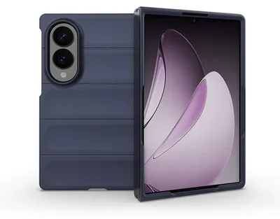 Produktbild von MobyDefend Hülle für Samsung Galaxy Z Fold 8 - TPU Gripcase - Blau
