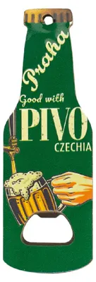 Obrázek produktu pro GiftyCity Magnetický otvírák Pivo Czechia