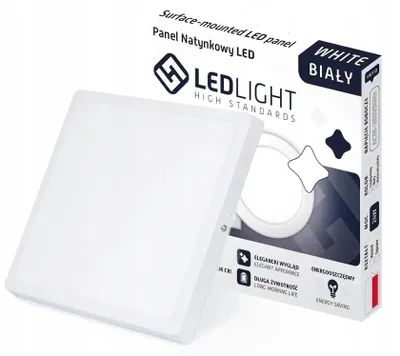 Immagine prodotto di Plafone LED PANEL MONTAGGIO A SOPRAFFACCIATA 18W NON SFARFALLANTE CCD LAMPADA LED QUADRATA A SOPRAFFACCIATA