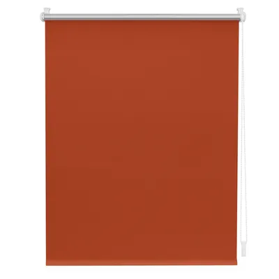 Produktbild von Thermo-Rollo Klemmfix, ohne Bohren, Verdunkelung Terracotta 90 cm x 15
