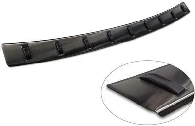 Produktbild von Ladekantenschutz Stoßstangenschutz Edelstahl schwarz gebürstet passend für BMW X1 III U11 2022-> / BMW X1 III U11 X -line 2022->