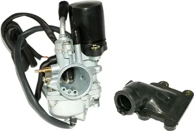 Produktbild von VERGASER 12mm Auto Choke ANSAUGSTUTZEN für MBK OVETTO 1998-2003 Luft 2TAKT 50
