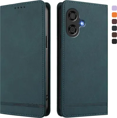 Image de Etui pour Coolpad 40i, étui rétro en cuirPolyuréthaneavec support et fentes pour cartes de crédit Vert