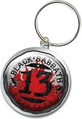 Immagine prodotto di Black Sabbath 13 Cerchio di fiamme Klíčenka
