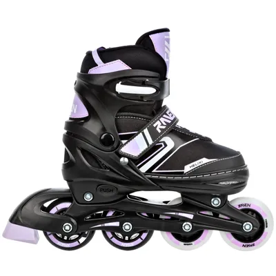 Image de Patins à roulettes Raven Helixi Noir/Violet 34-37 réglable