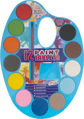 Produktbild von Aquarell-Palette, 12 Farben