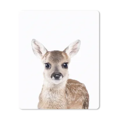 Produktbild von MuchoWow® Mauspad Mousepad Hirsche - Tiere - Braun - Natur 30x40 cm - Mousepads - Maus Mat - Pad - Mausunterlage - Mausmatten