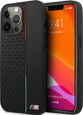 Produktbild von BMW M Collection Triangles - iPhone 13 Pro Max Case (black)