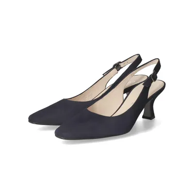 Produktbild von Gabor Damen Slingpumps/ Pumps Blau Rauleder Größe: 6