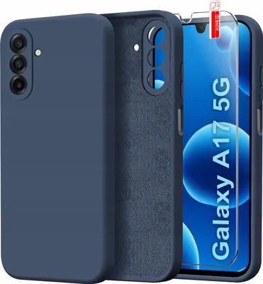 Obrázok produktu pre Puzdro pre Samsung A17 5G Puzdro Silikónové FLEXIBILNÉ + 9H OCHRANNÉ sklo