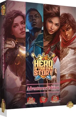 Zdjęcie produktu dla Asmodee Hero of Your Own Story Adventures Edition, Gra planszowa, Podróż / przygoda, 12 lat(a), 960 min